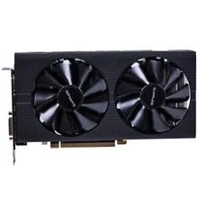 Б/у сапфир RX580 2048SP 8G D5 ультра-Платиновый OC игровая графика карта