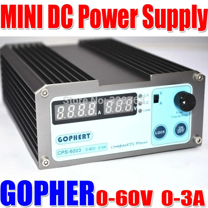 Free shipping precision Compact Digital Adjustable MINI DC Power Supply OVP/OCP/OTP low power