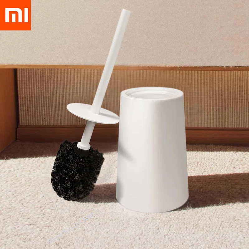 

Xiaomi Mijia durable toilet brush holder toilet brush and bracket set bathroom toilet cleaning tool Toilet brush White