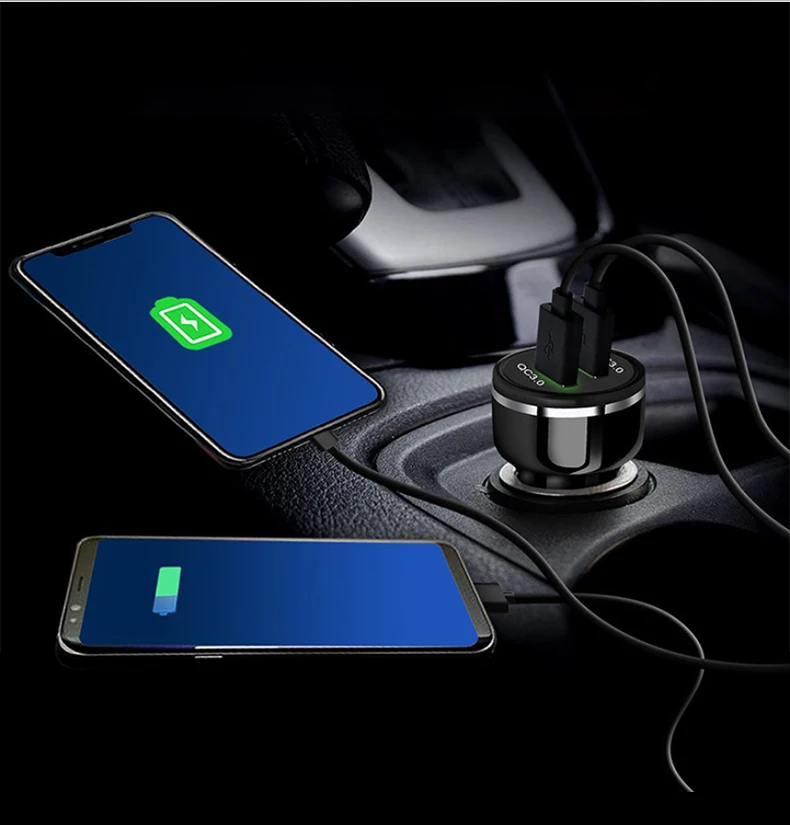 48W Dual Quick Charge 3.0 USB Car Charger QC 3.0 USB Charger (15)