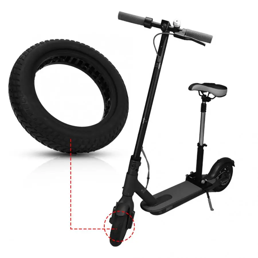 Black Scooter Solid Tire Skateboard Tyre Wheels for Xiaomi Mijia M365 Scooter Avoid Pneumatic Damping Tyre Scooter Part