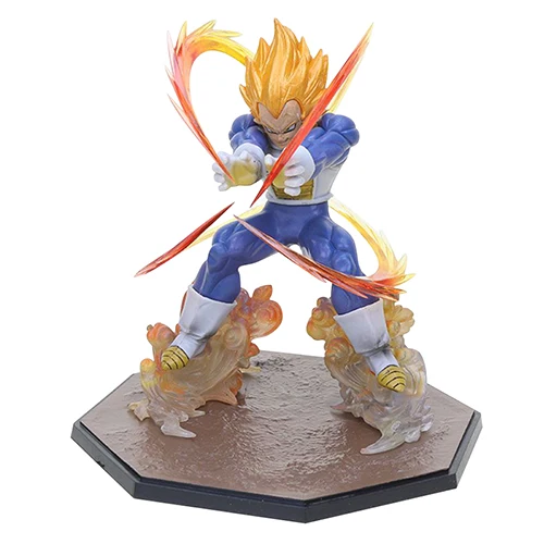 9669 15cm vegeta Супер Saiyan 3 Majin Buu Vegeta Транкс, Сон Гоку морозильник ПВХ Фигурки Dragon Ball Z фигурка Коллекционная модель игрушки - Цвет: 9669 15cm vegeta