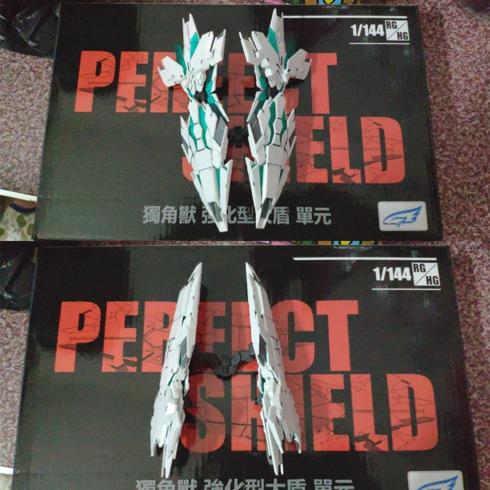 2pcs DE Sheild UNICORN Banshee Phenex kit for HG/RG 1/144 RX-0 Gundam 