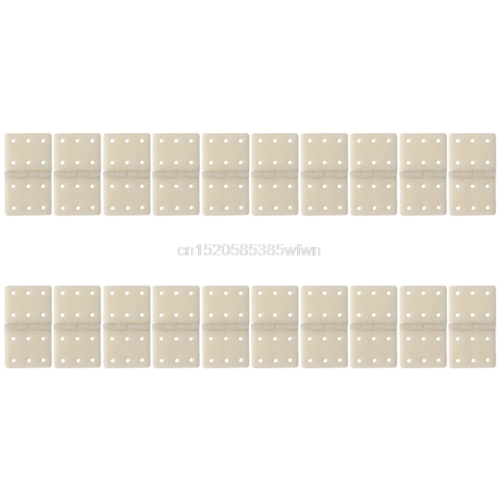 20pcs Hinge Linker Plastic Medium for RC Airplane Aircraft Helicopter Quadcopter HC6U Drop shipping