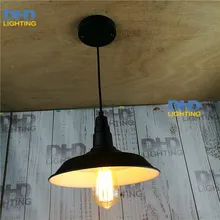 6 шт./лот окрашены промышленные DIY Дизайнер Лофт RH Американский кантри производственно-Складской Эдисон Винтаж Потолочные Светильники для Дома