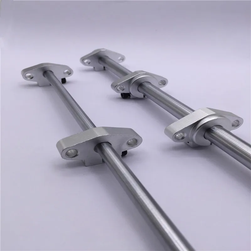 

2 Pcs SHF8 8mm Aluminum Rod Holder Linear Rail Shaft Guide Support CNC Bearing JDH99