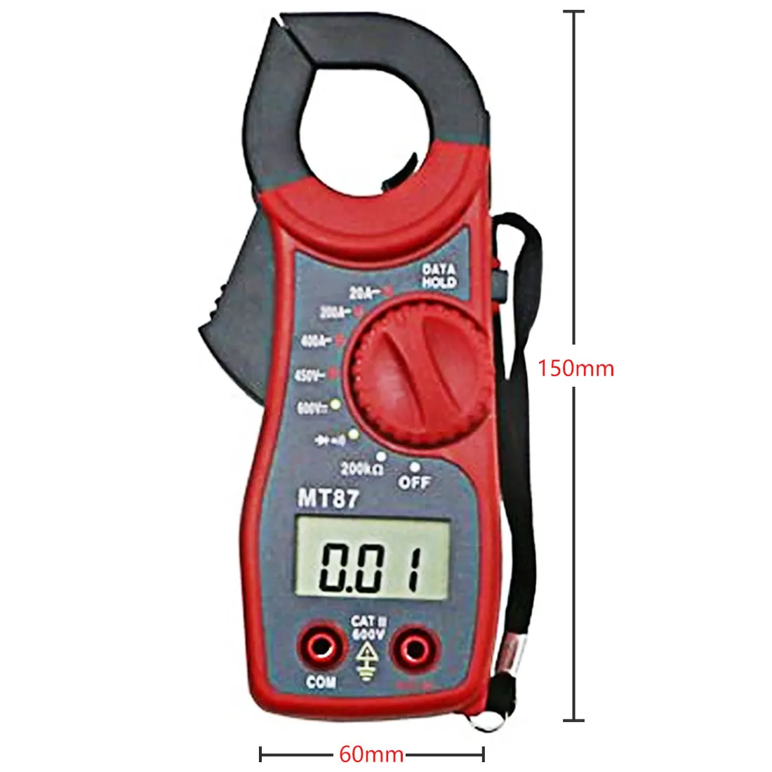 MT-87 мультиметр Вольтметр цифровой клещи токовые клещи AC DC Амперметр Многофункциональный диод огонь провода тестер клещи
