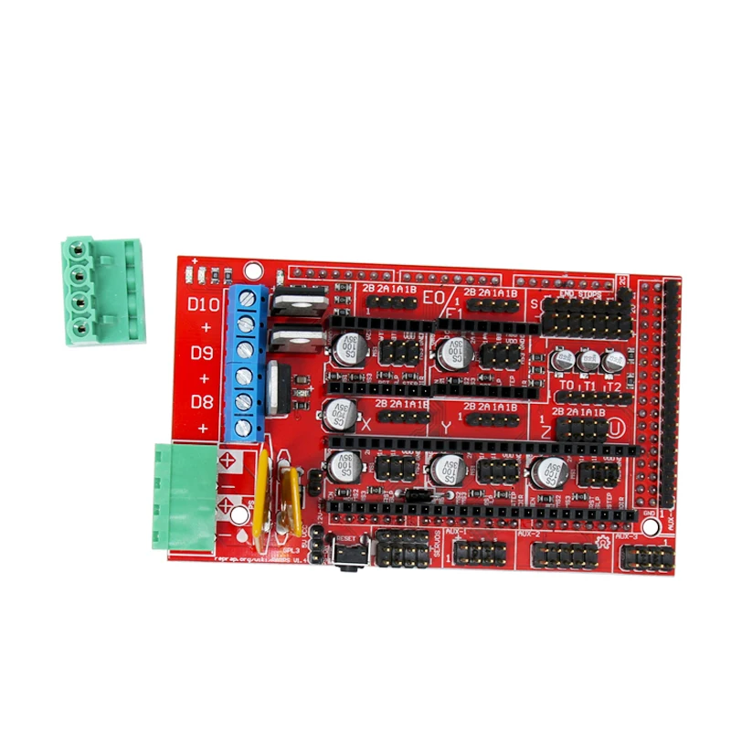 CNC 3D مجموعة الطابعة لاردوينو ميجا 2560 R3 + RAMPS 1.4 + LCD 2004 + A4988 السائر سائق