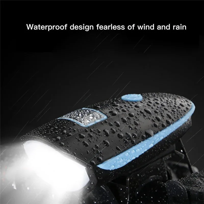 Perfect Super Bright Bicycle Led Headlight Light With Bell Usb Rechargeable Bike Lights Head Light For Bicycle Mtb Road Cycling 26