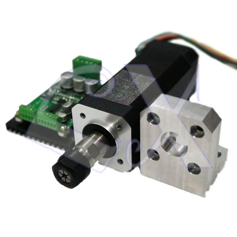 

Freeshipping 100W brushless spindle motor kit DIY Pocket Mini engraving machine spindle motor support MACH3 control board