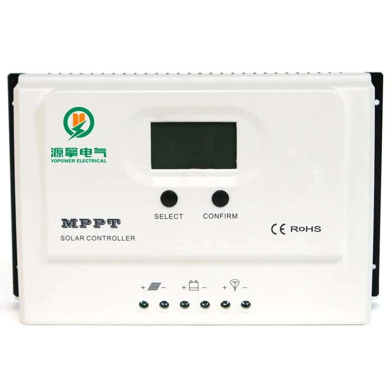 

12V 24V Auto MPPT Solar Charge Controller 15A 20A 30A 40A 50A LCD Display 3 Years Warranty PC APP Remote Monitoring CE FCC ROHS