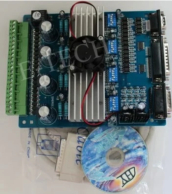 Чпу комплект! 5 шт. Nema 23 шагового двигателя + 2 обновленная версия TB6560 4 оси водитель