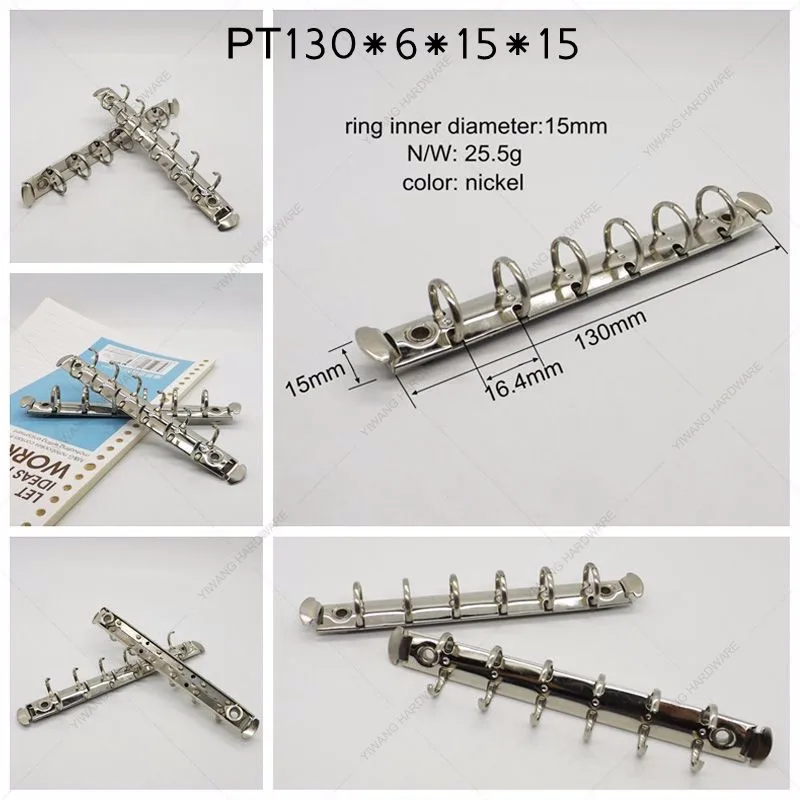 Кольцо связующего механизма связующего клип одноцветное вкладыш связующего папки экологические файлы классификации бумаги прочный файла