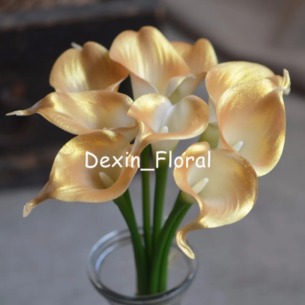 10X Real Touch Calla Lilies Cala Lilly Lily Artificial Fake Silk Flower Hot Sale 10X Real Touch Calla Lilies Cala Lilly Lily Artificial Fake Silk Flower Hot Sale