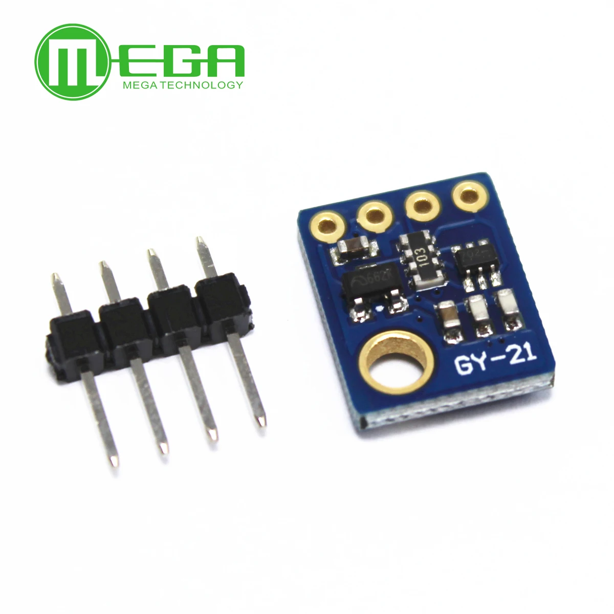 

Humidity Sensor with I2C IIC Interface Si7021 Industrial High Precision GY-21 Temperature Sensor Module Low Power CMOS 3-5V
