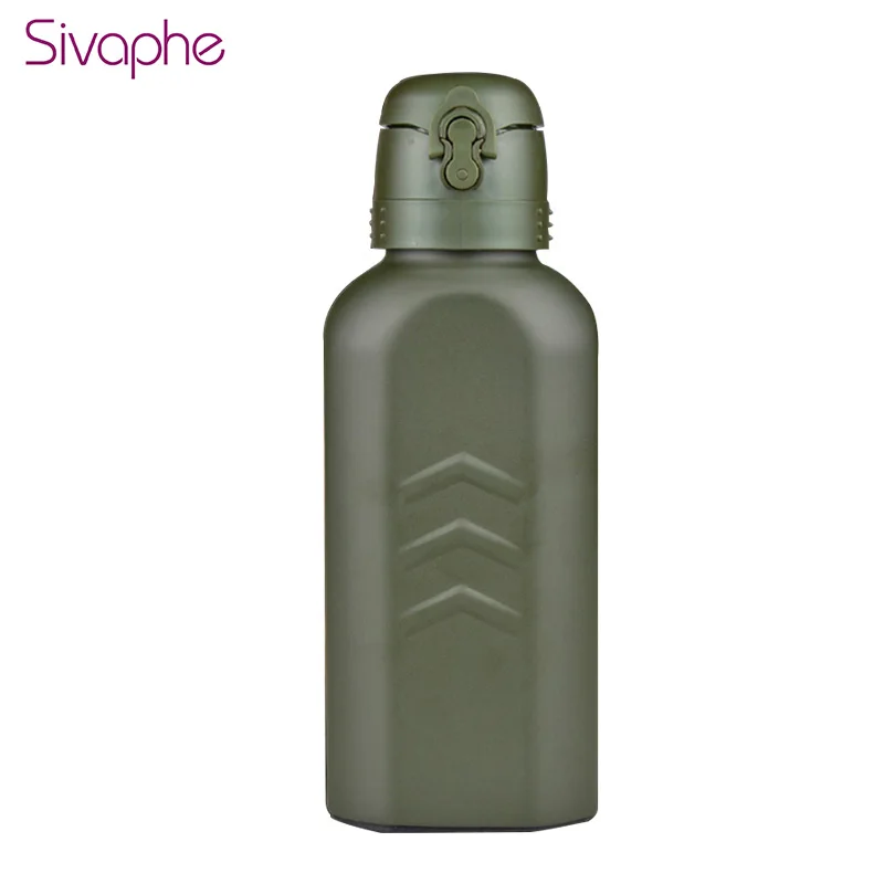 Army Fans 500ML Men Stainless Steel Double Layer Thermos Mug Travel Cup