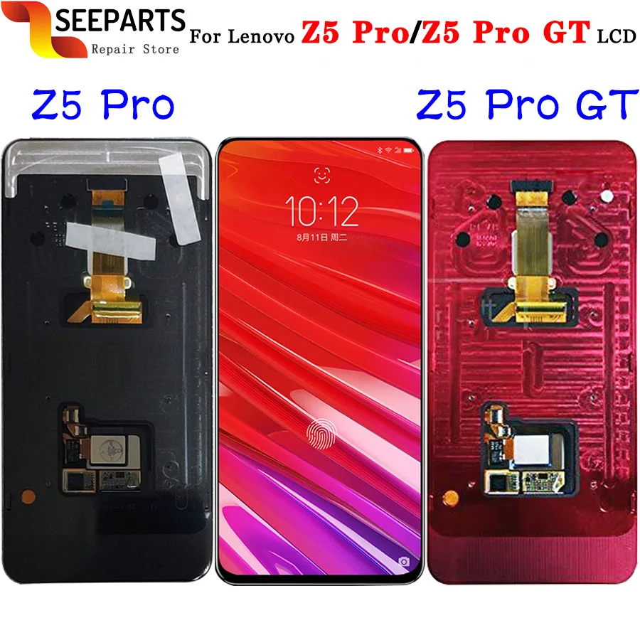 Оригинальный тестовый ЖК дисплей для Lenovo Z5 PRO GT сенсорный экран дигитайзер