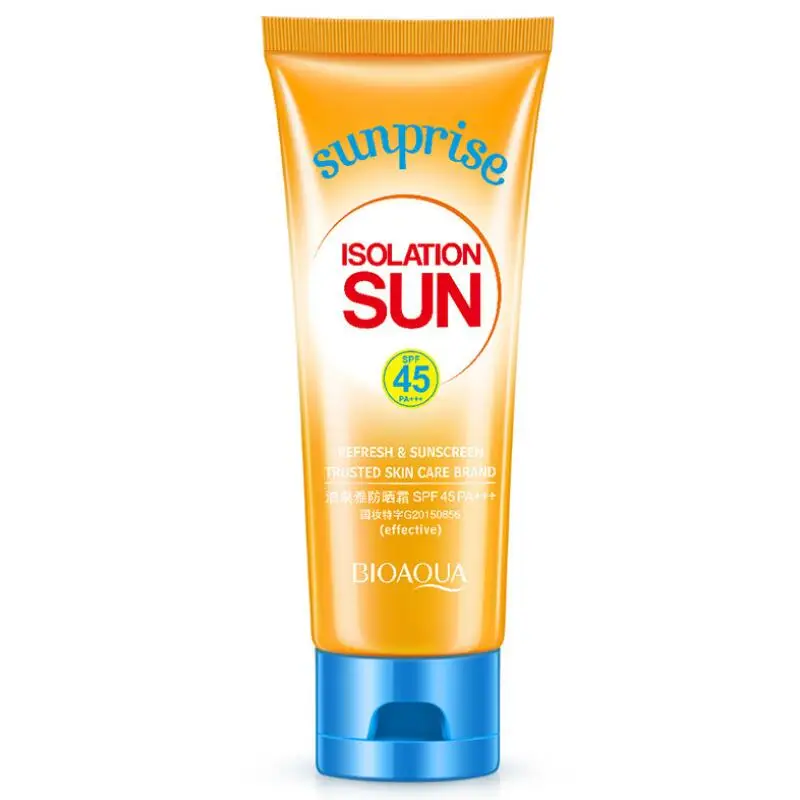 BIOAQUA солнцезащитный крем SPF 45 УФ-излучение солнцезащитный крем для лица протектор отбеливающий корпус солнцезащитный лосьон