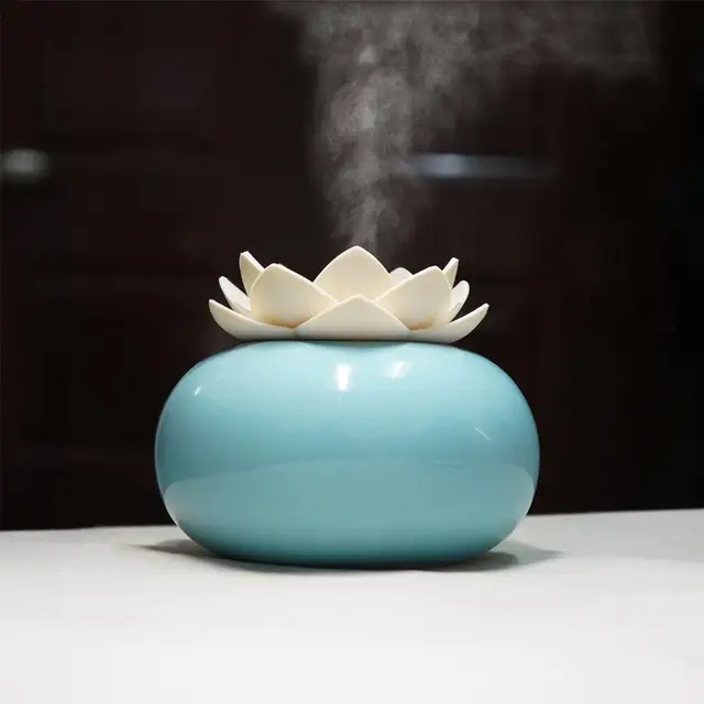 Buy 200ML Ceramic Ultrasonic Aroma Humidifier Air