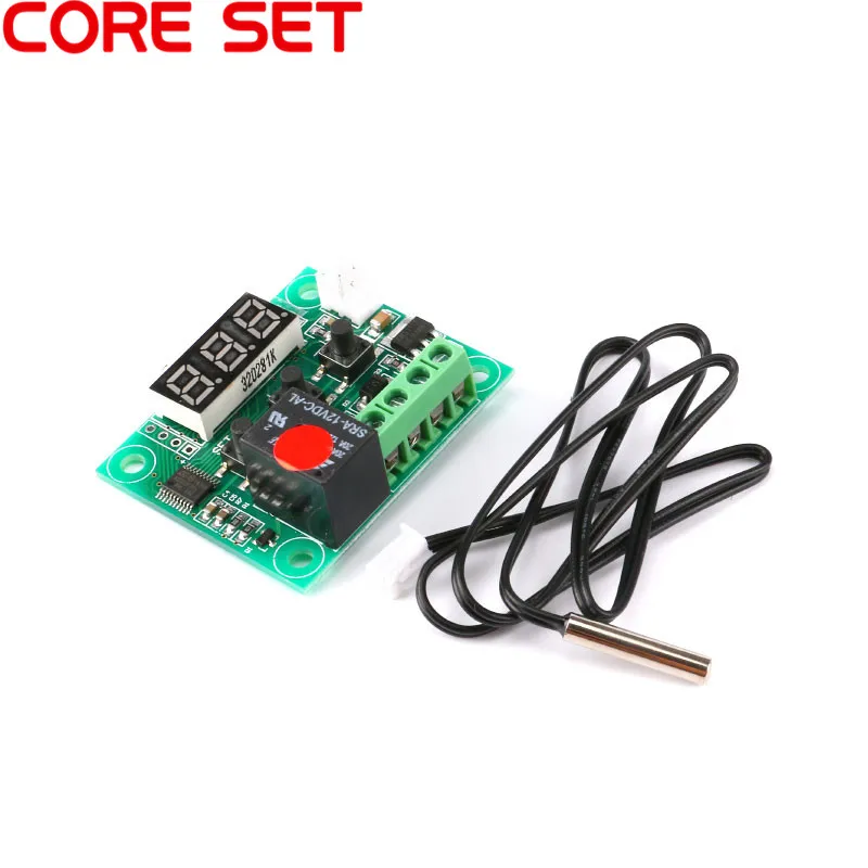 

DC 12V -50~110C Mini Digital Thermostat Temperature Controller Switch Module DIY Electronic Kit For Incubator Waterproof NTC