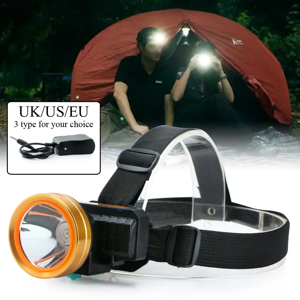 Buy Outdoor Camping Head Light 3000Lm Rechargeable LED Headlamp Aluminum