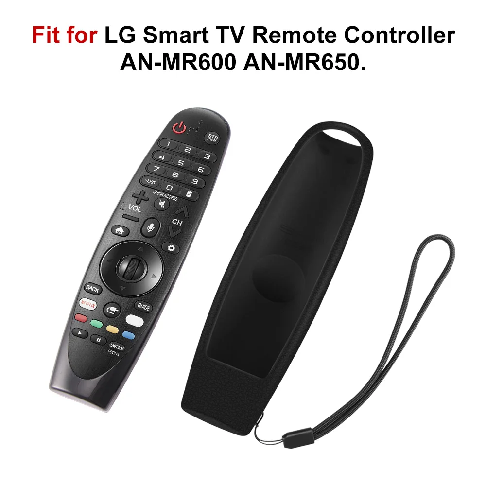 

Silicone Case For LG Smart TV AN-MR600 Remote Control Cover For LG AN-MR650 For LG TV Magic Remote Controller Organizer