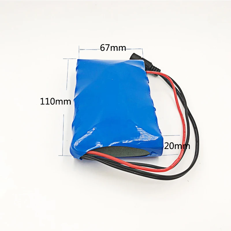

Free Shipping 6S1P 18650 Battery Pack DC 24V 25.2V2000mah 24V Rechargeable Battery for Small Motor Motors / LED Strip Protection