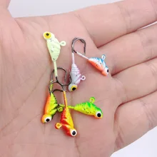 FANTU мини металлическая рыболовная приманка крючки для зимней рыбалки ледяной рыболовный крючок 10# свинцовый крючок для рыбалки рыболовная приманка