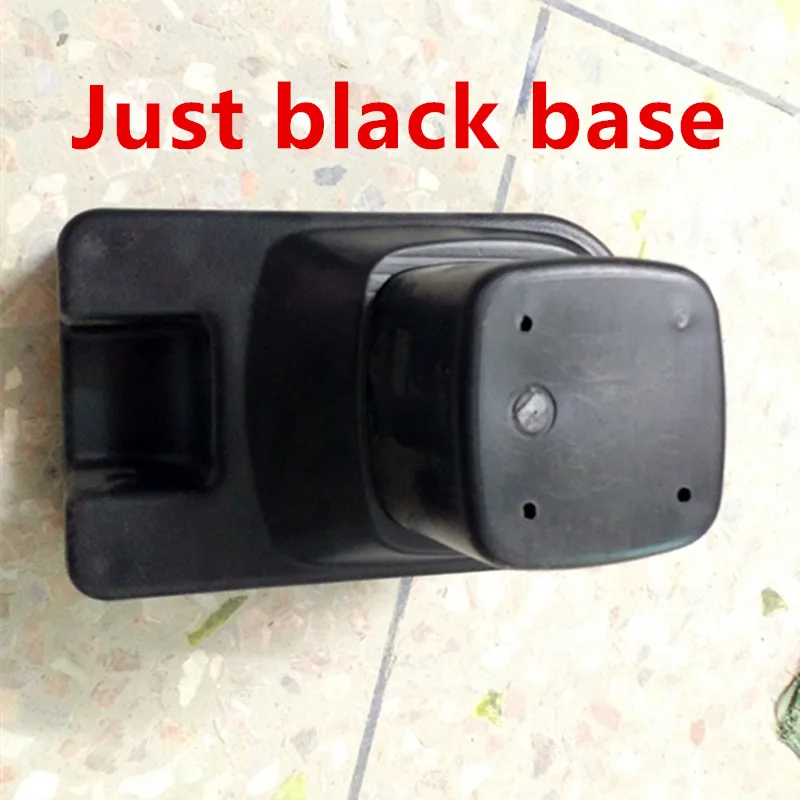 Для Suzuki SX4 подлокотник коробка зарядка через usb повысить двойной слой центральный магазин содержание Подстаканник Пепельница аксессуары - Название цвета: Just black base