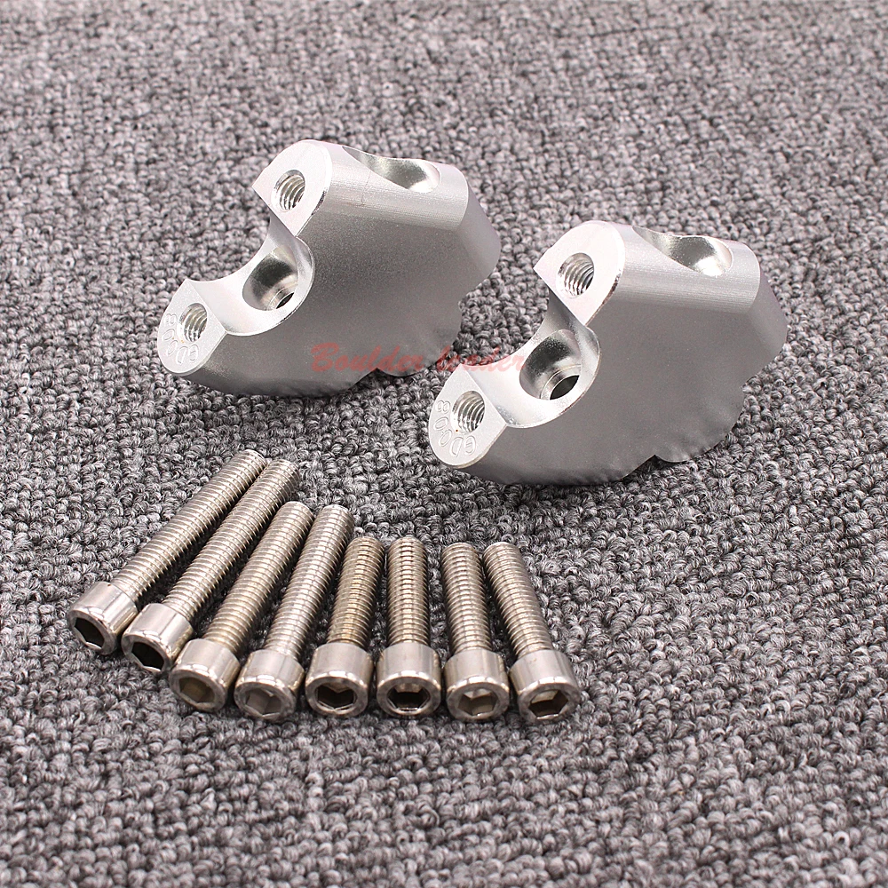 CNC крепление руля стояки бар зажим Расширение адаптер с болтами для Honda CB500R CB500F/CB500X 2013