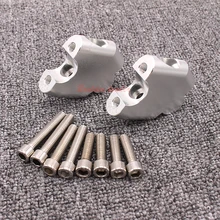 CNC крепление руля стояки бар зажим Расширение адаптер с болтами для Honda CB500R CB500F/CB500X 2013