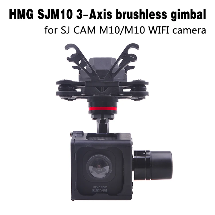 

F18264 HMG SJM10 3-Axle Brushless Gimbal with AV Output for SJCAM M10 SJM10 WIFI Camera DIY FPV RC Quadcopter Drone