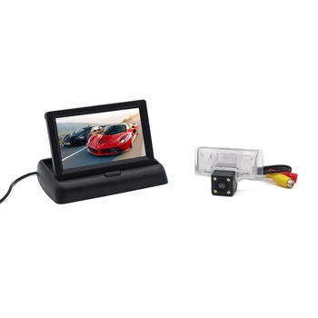 

4.3" TFT LCD Car Monitor + Car Rear View Camera for Nissan Teana Bluebird Sylphy TIIDA Almera Reverse Camera with 4LEDs