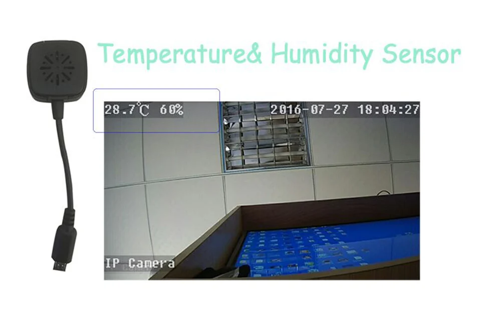 Датчик температуры и влажности, беспроводная ip-камера 1080p 720p HD, WiFi, купольная ИК-камера ночного видения P2P, радионяня, аудио, разговор, SD, CCTV, Onvif