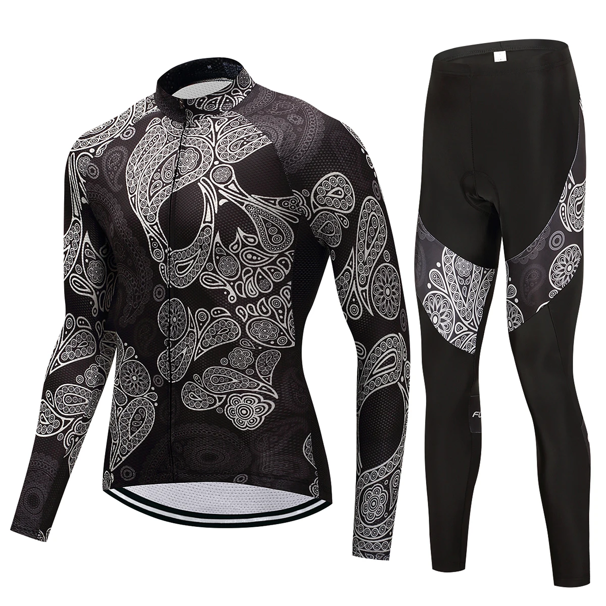 skeleton bike jersey