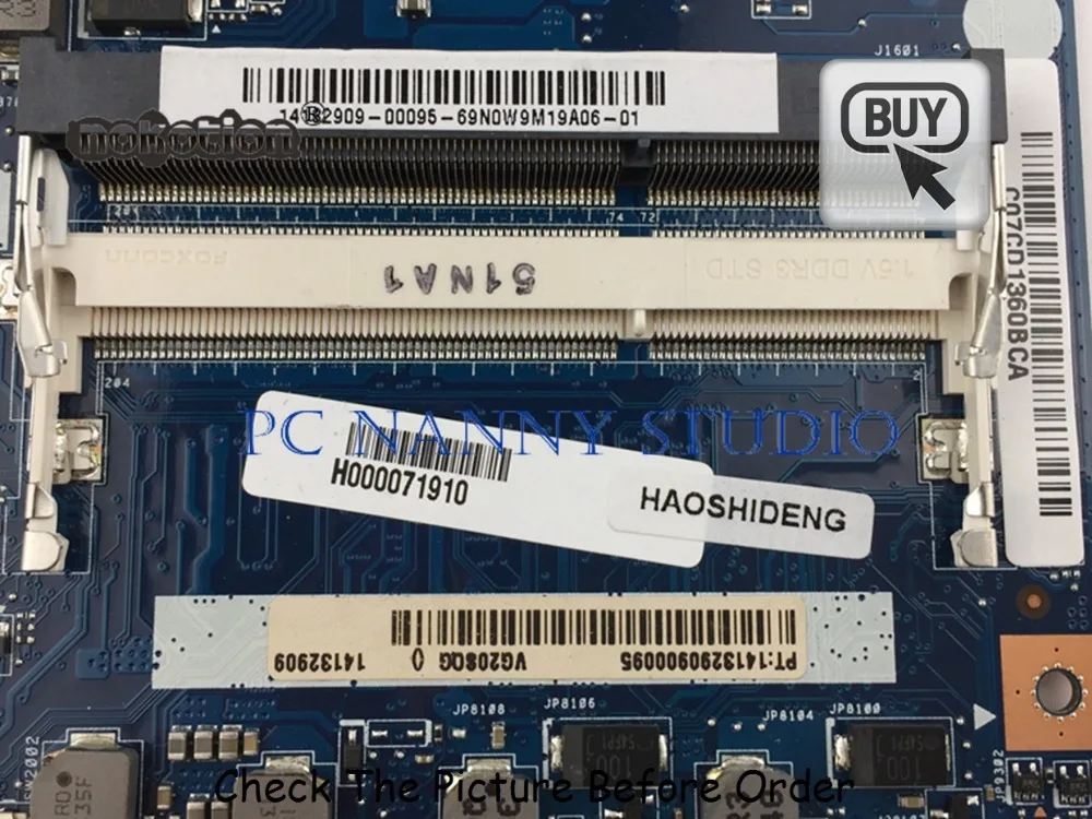 PCNANNY H000071910 для Toshiba Satellite P55T B материнская плата ноутбука 4710HQ 2 5 ГГц DDR3L