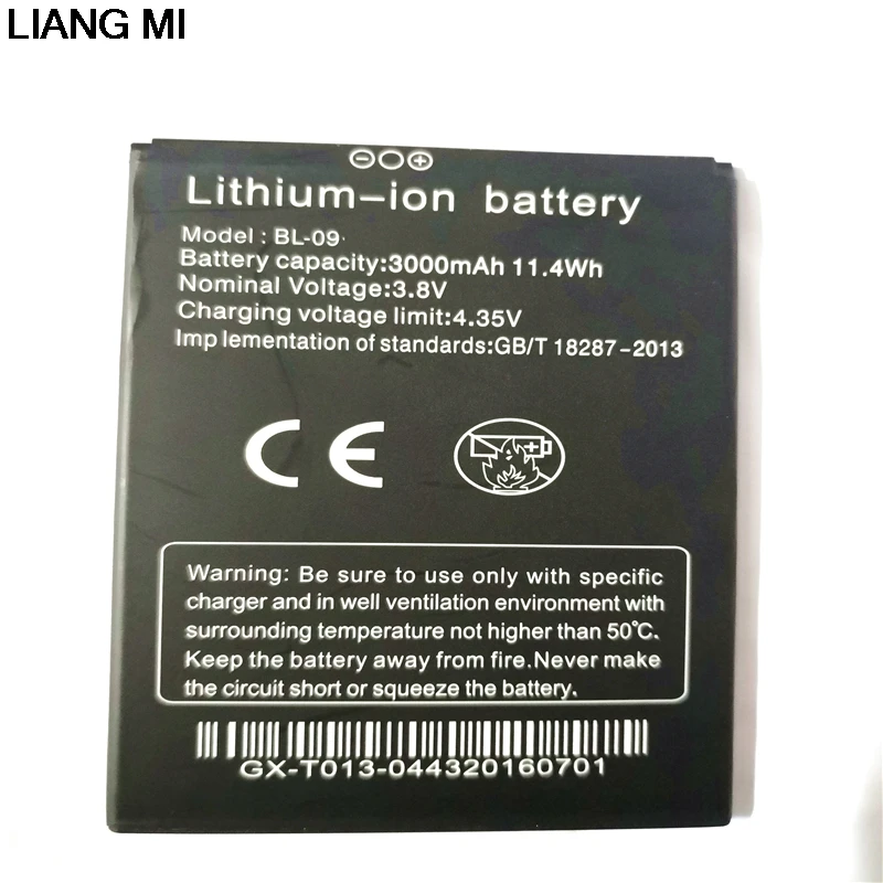 

3000mAh BL 09 BL-09 Battery for THL T9 Pro Bateria Batterij Accumulator with phone stander for gift