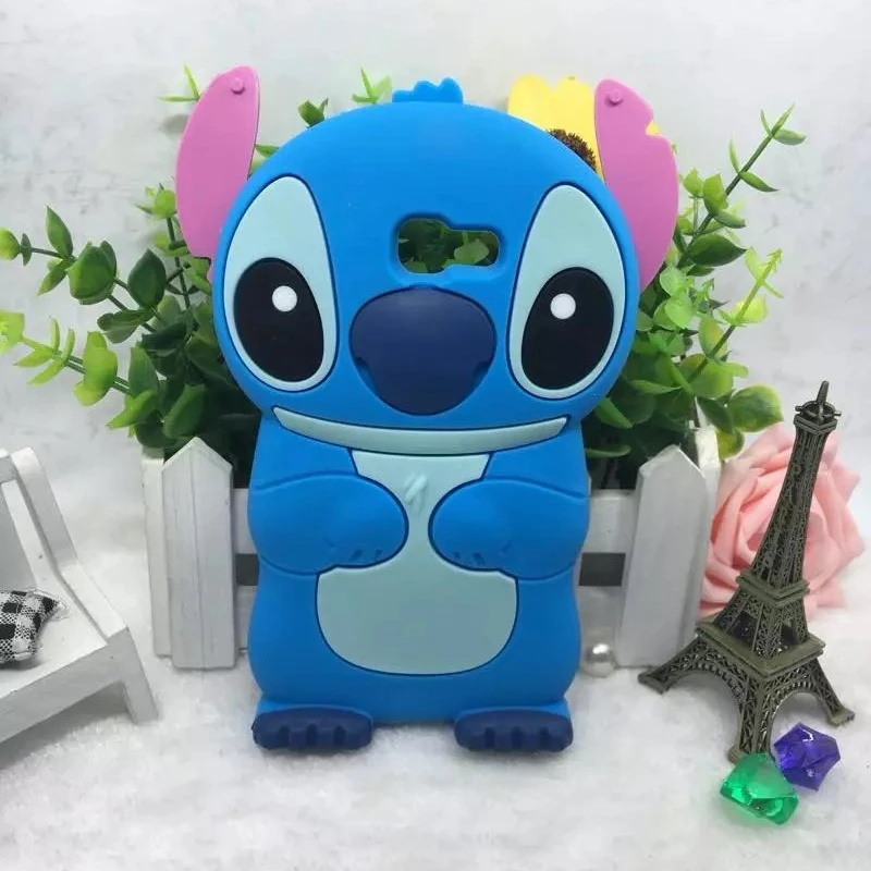 

Cute 3D Cartoon Stitch Soft Silicone Phone Case For Samsung Galaxy A3 A5 A7 2017 A320 A320F A520 A520F A720 A720F Silicone Cover