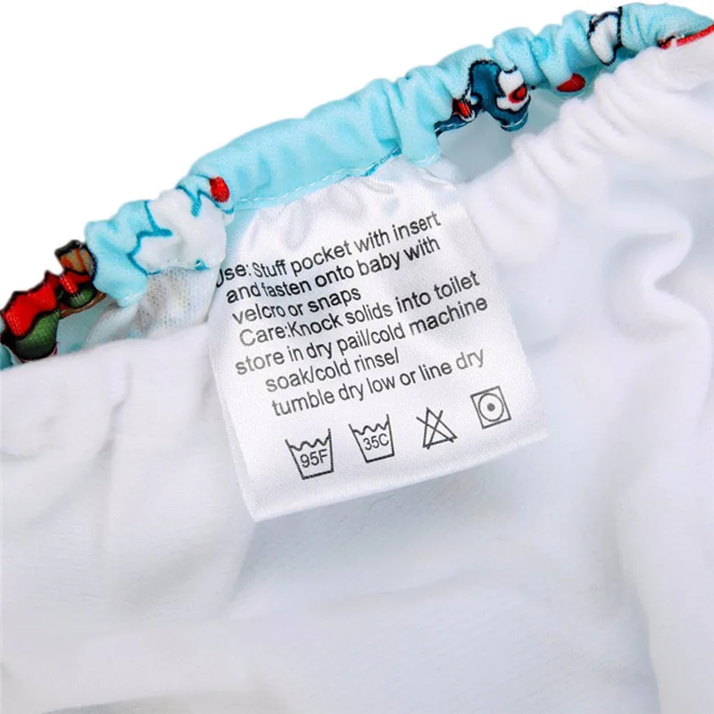 Новое поступление моющиеся Детские ткань пеленки Обложка Водонепроницаемый мультфильм Высокое качество Детские Подгузники многоразовый