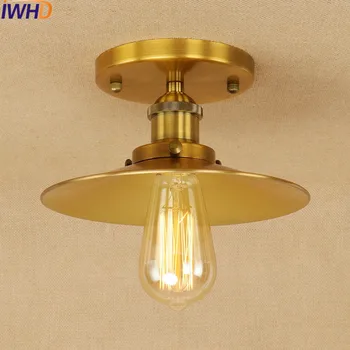 

Iron Vintage Industrial LED Ceiling Lights Loft RH Retro Ceiling Lamp Fixtures For Home Lighting Stairs Luminarias Para Teto