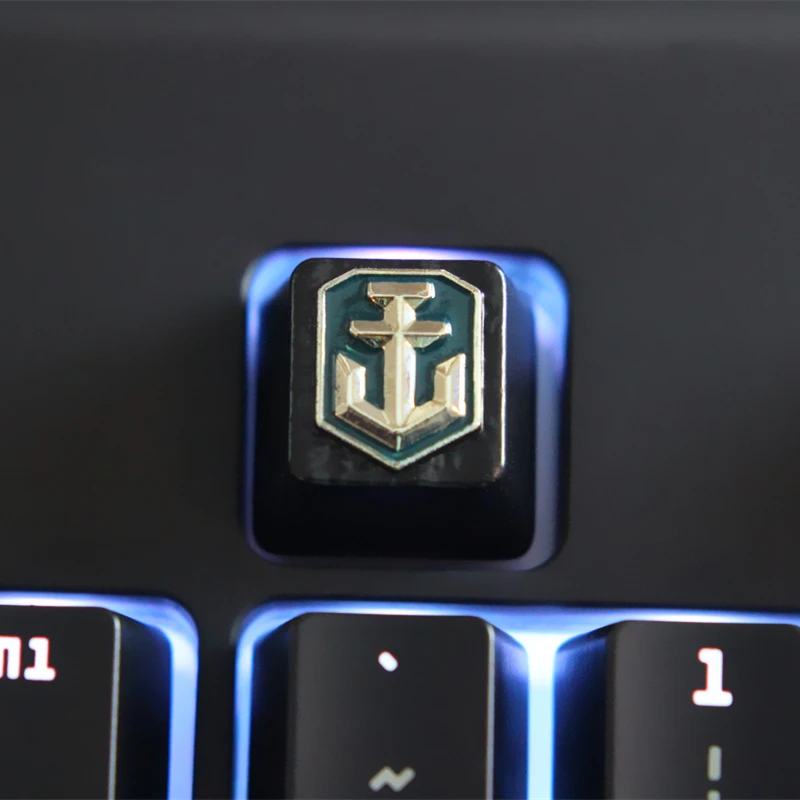 Заказной тисненый цинковый сплав keycap Для Игры Механическая клавиатура, высококачественный уникальный DIY для B