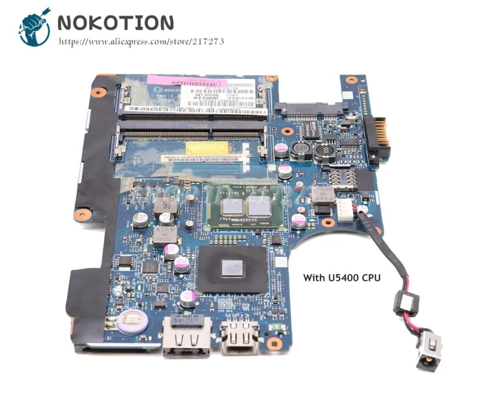 Материнская плата NOKOTION K000106830 NDU00 LA 6031P для ноутбука Toshiba Satellite T210 T215 T230 материнская