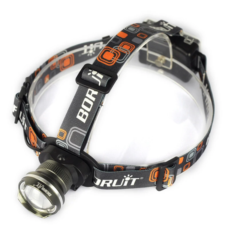 Boruit 2000 LM T6 LED Headlamp Zoomable Waterproof 3 Modes Headlight Camping Hiking Head Lamp Torch Lantern Lights 7