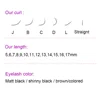 private logo DIY logo eyelash extensions personal eyelashes personal logo name eyelash ODM OEM random size  customize eyelash 3