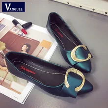 Женские туфли-лодочки с украшением и большой пряжкой Элегантные повседневные женские туфли на плоской подошве из искусственной кожи для женщин; модная обувь для девочек из лакированной кожи