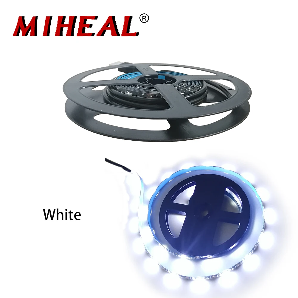 

DC5V 1M 2M 3M LED Strip Light SMD5050 RGB 30LEDs/m Flexible Strip Light IP65 Waterproof TV Computer Backlight lighting rgb lamp