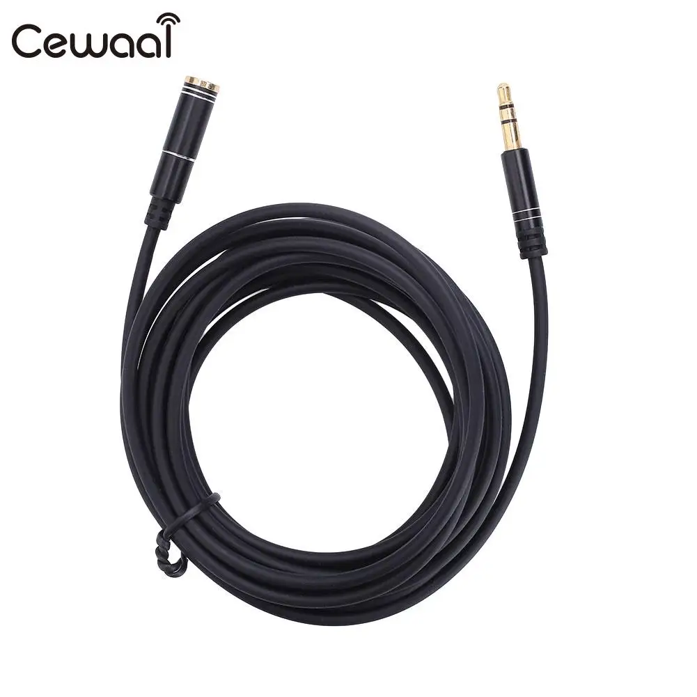 

PVC 3.5mm Male To Female Tablet CD Player Home Theater Durable Portable PC MP3 Car Speaker AUX Audio Cord