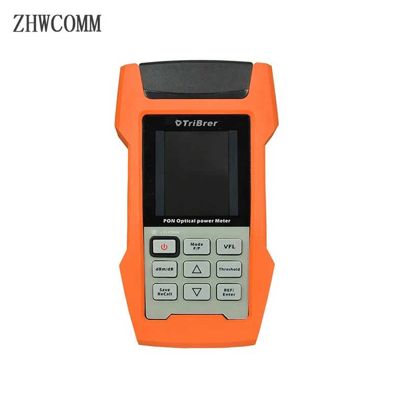 

ZHWCOMM AOF500 PON Fiber Optic Power Meter with SC/PC Connector Versatile Power High Stable Source Multi Function Energy Meter
