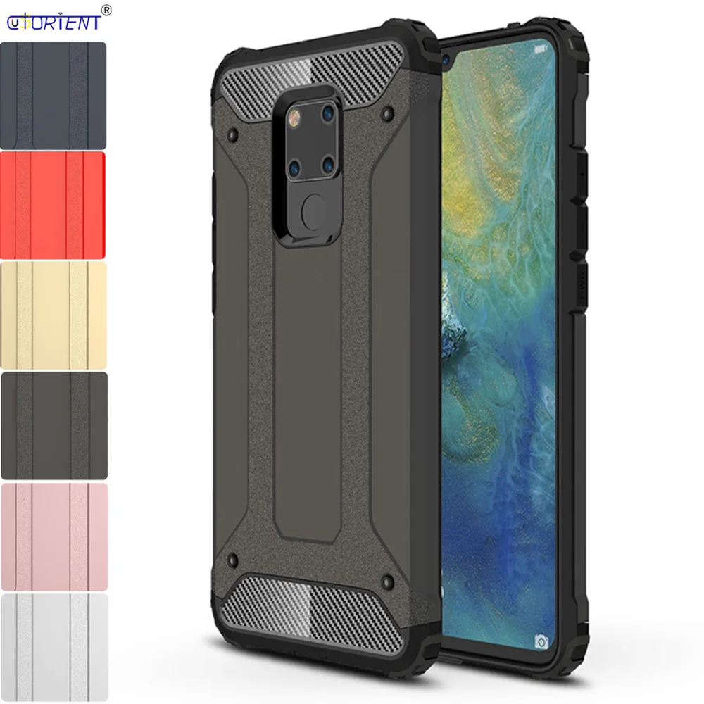 Гибридный армированный бампер для Huawei Mate 20 X противоударный чехол телефона 20X Mate20
