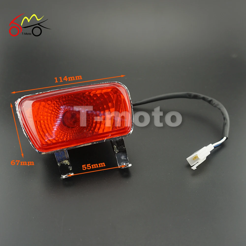 

ATV Left Tail Light 50cc 70cc 90cc 110cc 125cc ATV Quad Tail Light Taotao Baja Sunl Sticker